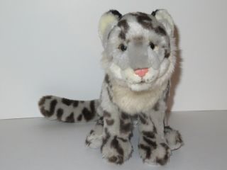 Webkinz Signature Snow Leopard WKS1048 Plush Ganz Stuffed Animal No Code Grey 2