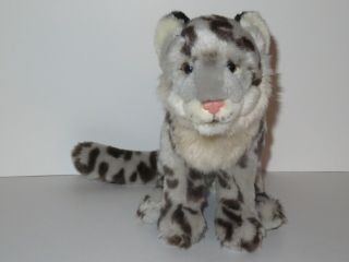 Webkinz Signature Snow Leopard WKS1048 Plush Ganz Stuffed Animal No Code Grey 3