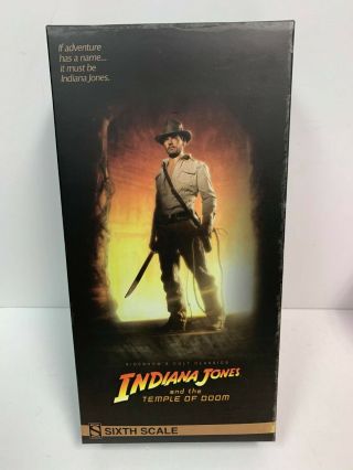 Sideshow Collectibles The Temple Of Doom Indiana Jones 1/6 Sixth Scale Figure