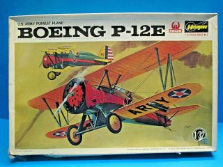 Hasegawa Js061 1/32 Wwii Us Army Boeing P - 12e Fighter Uhq Vintage Model Kit Mib