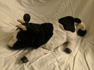 Classic Black & White Cow Puppet By Folkmanis - Rare - Boys & Girls - 3 & Up