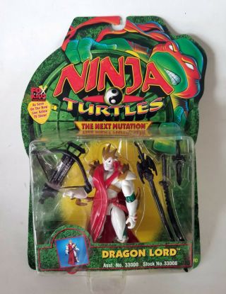 Ninja Turtles Next Mutation Dragon Lord Action Figure Playmates Toys
