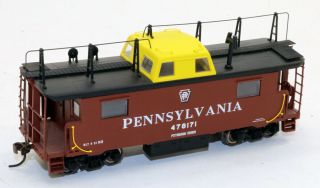 Bowser N - 8 Caboose Prr Pennsylvania Railroad Pittsburgh Reg.  478171 Ho