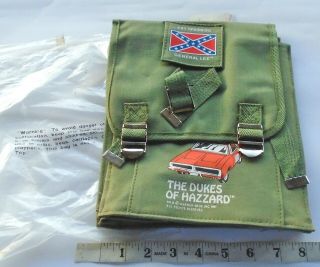 Dukes Of Hazzard Vintage 1982 Backpack Or Book Bag Remco Toys Carry All With Tag