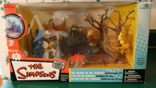 The Simpsons " The Island Of Dr.  Hibbert " Ep.  Dabf19 Deluxeboxedset Mcfarlane 2006