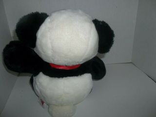 vintage 1987 DAKIN CUDDLES STUFFED PLUSH WHITE BLACK TEDDY BEAR PANDA 14 