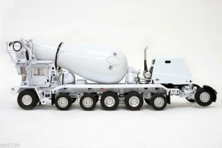 Oshkosh S - Series Cement Mixer - " White " - 1/50 - Twh 075 - 01063