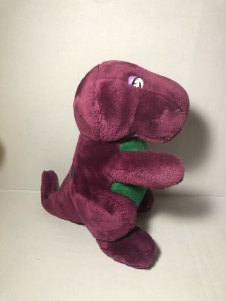 Dakin Barney The Dinosaur Vintage 1990’s Plush 10” Backyard Gang Toy 2