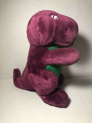 Dakin Barney The Dinosaur Vintage 1990’s Plush 10” Backyard Gang Toy 3