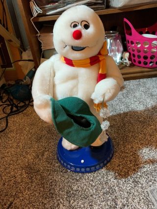 Frosty The Snowman - Dancing Singing Large Animated Plush Gemmy Industries