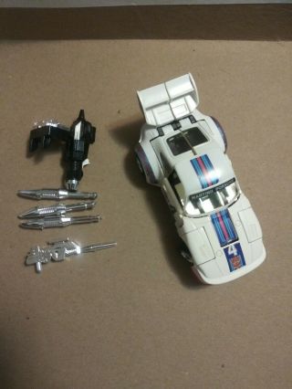 G1 Transformers Jazz Diaclone Mold 100 Complete White Unbroken