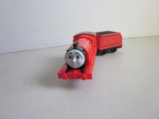 Trackmaster Thomas & Friends James With Tender Motorized 2013 Mattel