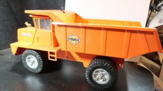 Buddy L Orange Mack Big Buddy Dump Truck Hydraulic