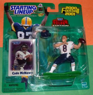 2000 Cade Mcknown Chicago Bears Nm,  Rookie S/h Sole Starting Lineup Club