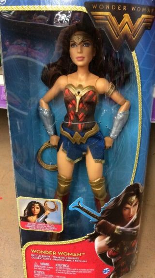 2017 Wonder Woman Movie Battle Ready Wonder Woman 12 In Action Doll