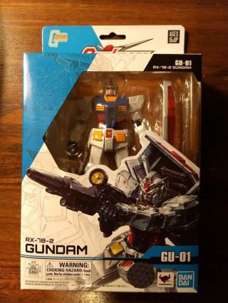 Bandai Gundam Universe Rx - 78 - 2 Gundam Mobile Suit Gundam Gu - 01 Action Figure