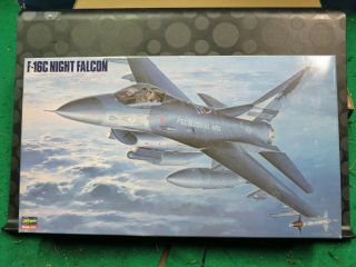 1/48 Hasegawa F - 16c Night Falcon