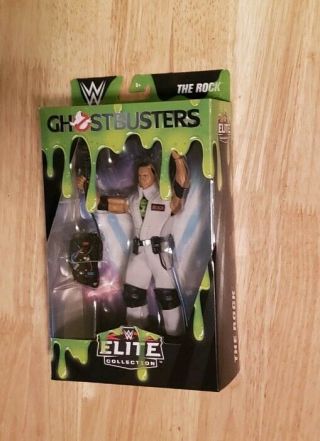 The Rock - WWE Elite Ghostbusters Series - - Wal - Mart Exclusive - dwane 2