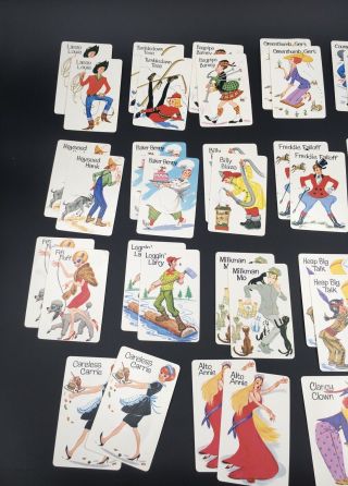 Vintage 70 ' s Whitman Old Maid Card Game 3