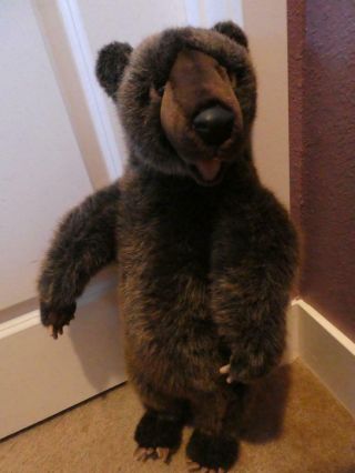 Thomas Boland & Co.  Brown Grizzly Bear Animal Plush Toy - 21 " Tall