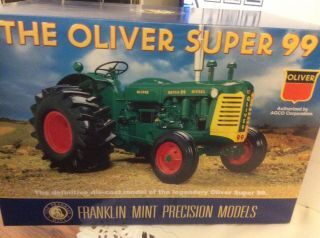 The Oliver Diesel 99,  The Franklin Precision Model Tractor,  1:12