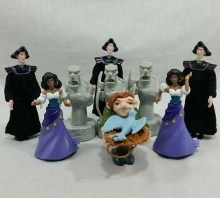Hunchback Of Notre Dame Toys Figures Burger King Quasimodo Esmeralda Frollo 90s