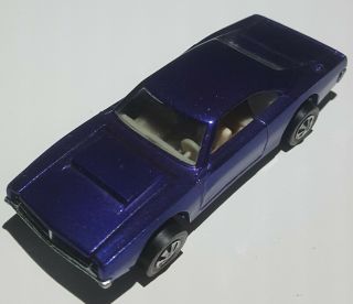 Hot Wheels Custom Dodge Charger Purple 1969 Redline