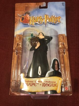Harry Potter & The Sorcerers Stone Professor Snape Wizard Action Figure (2001)