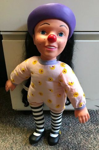 Vintage 1997 Playmates Toys Big Comfy Couch Loonette Clown Doll 15 "