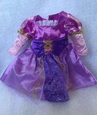 Disney Tollytots Tangled Rapuzel Princess 14” Toddler Doll Dress Replacement