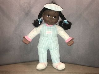 Vintage 1991 Kid Sister Playskool My Buddy - African American - Girl Doll 21 "