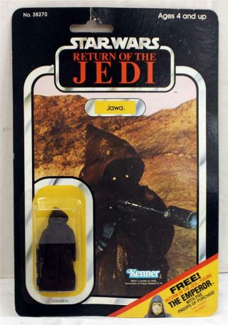 Vintage Star Wars Kenner Jawa Action Figure Rotj C5