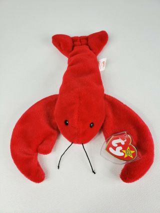 Ty Beanie Babies Pinchers The Lobster Hang Tag 1993