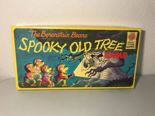 1989 Rare The Berenstain Bears " Spooky Old Tree Game " Board Game Complete