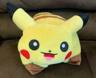 Pokemon Pikachu Pillow Cushion Foldable Pet Kid Plush Stuffed Toy Doll Gift