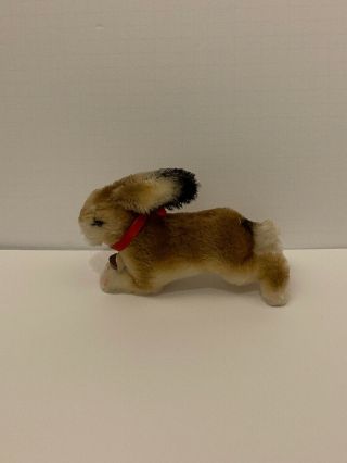 Vintage Steiff Mohair Bunny Rabbit W/ Bell Made In Germany