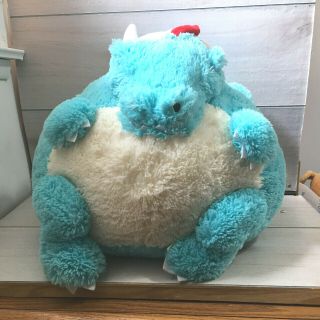 A55 Squishable Blue Sea Dragon Plush 18 " Lovey Stuffed Toy Fantasy Beast