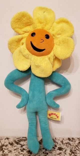 Oswald The Octopus Daisy Flower Viacom Nick Jr Plush Gund Stuffed Toy