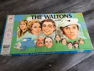 Vintage 1974 The Waltons Board Game By Milton Bradley
