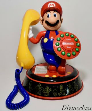 Rare Mario Kart 64 Telephone Phone Voice N64 Nintendo Decorative Item