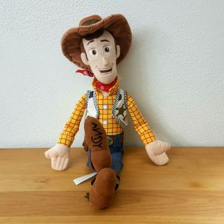 Disney Toy Story Woody Soft Plush Doll Disney Store 17 " Tall