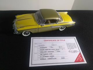 1955 Studebaker President Speedster Danbury 1/24 Scale Diecast