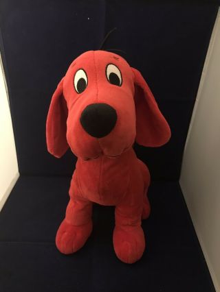 13 Inch Plush Clifford The Big Red Dog Kohls Cares Stuffed Animal Doll