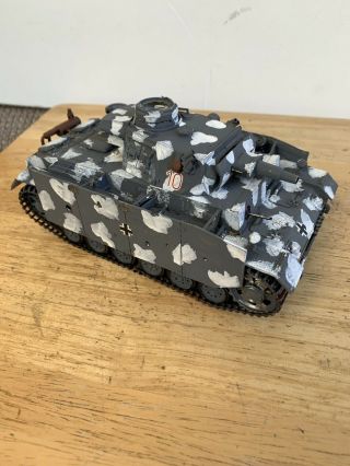 BUILT 1/35 WWII Panzer III Painted Detailed 3