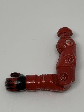 Vintage Gi Joe 1985 Crimson Guard Left Arm Body Part