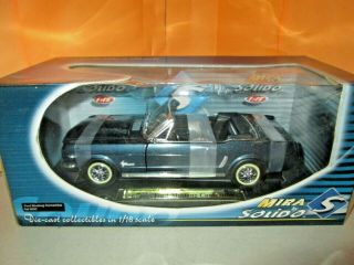 Mira Solido 1964 Ford Mustang Convertible 1:18 Diecast
