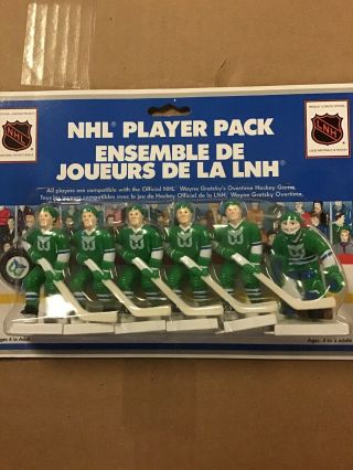 The Official Nhl Wyane Gretzky Overtime Hockey Game Hartford Whalers Player Pack