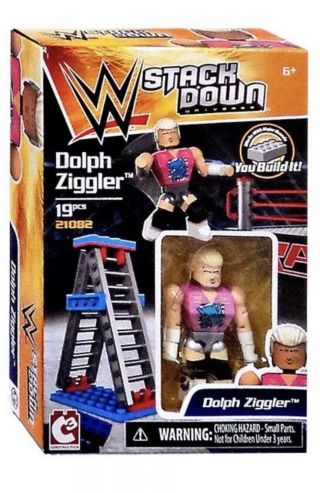 Wwe Wrestling Construction Stackdown Dolph Ziggler Playset