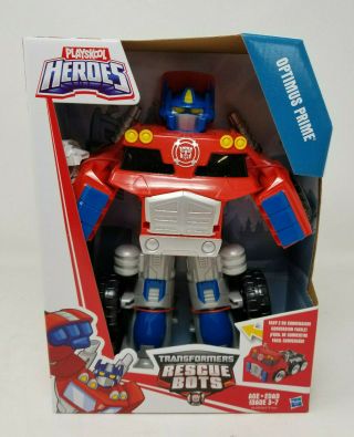 Hasbro Playskool Heros Transformers Optimus Prime Rescue Bots -