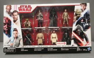 Hasbro Star War Era Of The Force Target Exclusive 8 Pack Action Figure Set